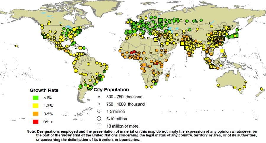 Urban population statistics – Landscape Architects LAA